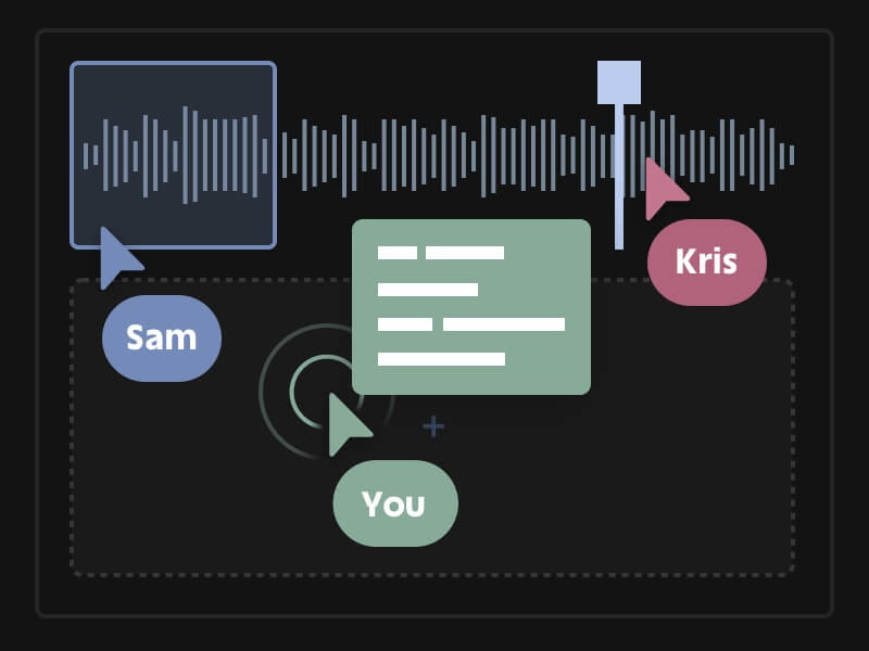 Seamless Asynchronous Audio Review